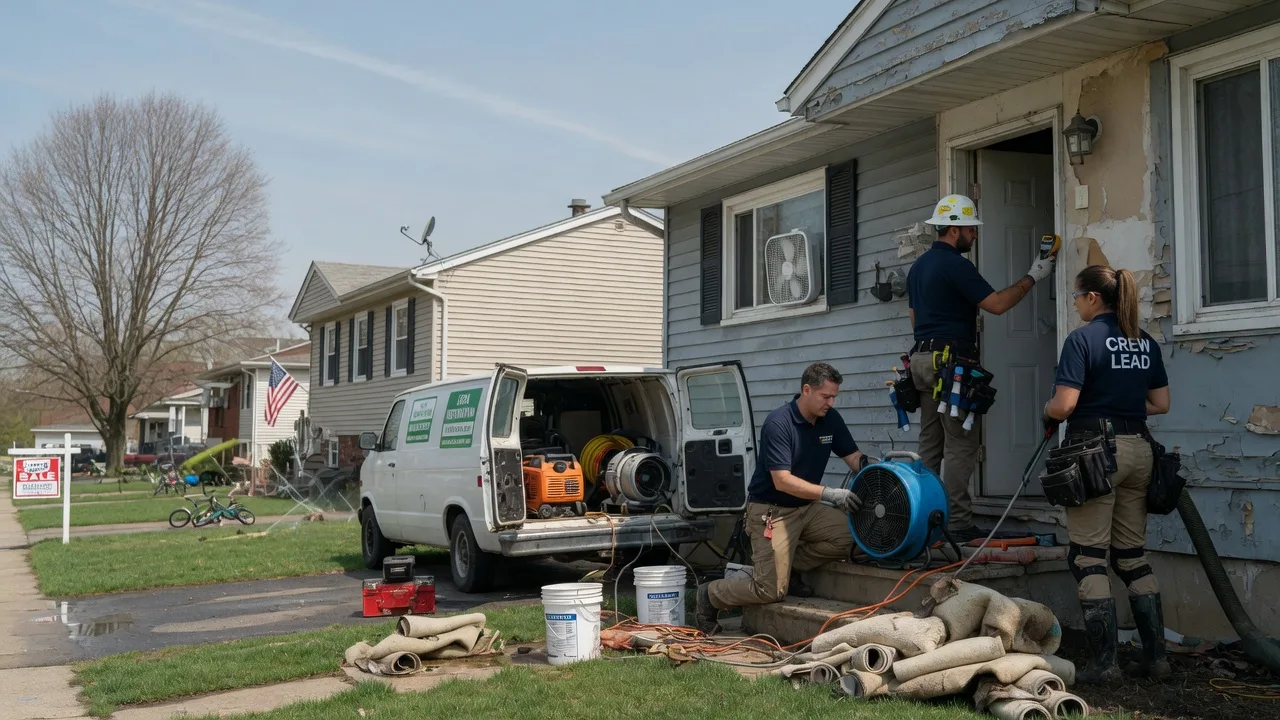 Flood Cleanup in Hopewell, NJ near me