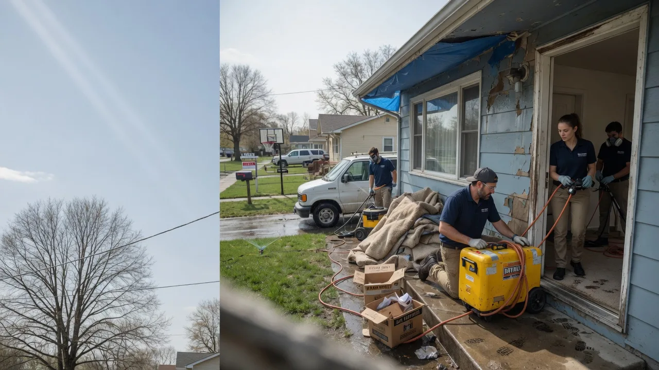 Basement Flood Cleanup in Hopewell, NJ near me